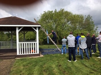 Roof Cleaning Training Day