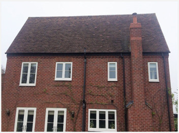 Non Pressure Roof Cleaning on Clay Tiles Non Pressure Roof Cleaning on Clay Tiles
