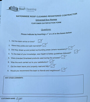 Nice roof clean in Bromley, Kent. 