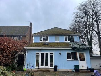Another happy customer! Roof cleaning on a beautiful property in Orpington, Kent. 