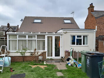 What a Roof Clean in Great Yarmouth...!!! A barely recognisable transformation with just one clean!