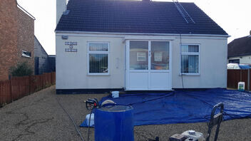 What a Roof Clean in Great Yarmouth...!!! A barely recognisable transformation with just one clean!