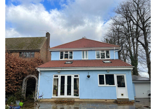 Another happy customer! Roof cleaning on a beautiful property in Orpington, Kent. 