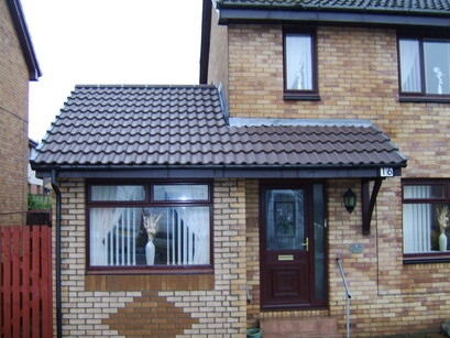 Roof Clean with Biocide Treatment