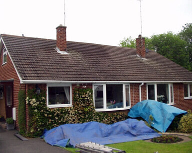 Roof Cleaning and Coating in Derbyshire