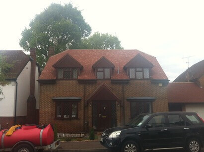 Roof cleaned and Coated - Hillingdon